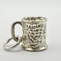 Vintage 925 Sterling Silver Tankard Charm CA22-99