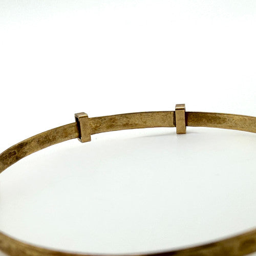 Vintage 9ct Yellow Gold Baby/Childs Bangle PG26