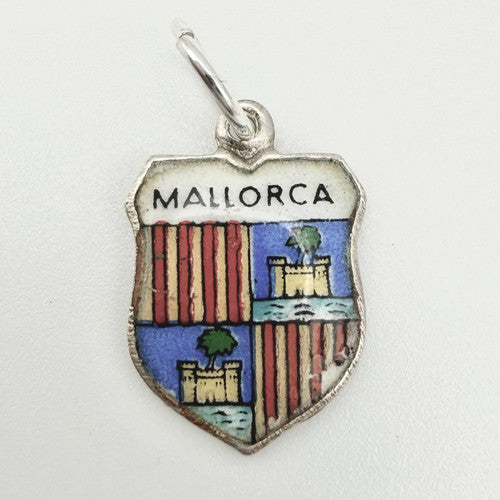 Vintage 800 Silver Mallorca Charm CA25-22