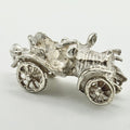 Vintage 925 Sterling Silver Car Charm CA24-24