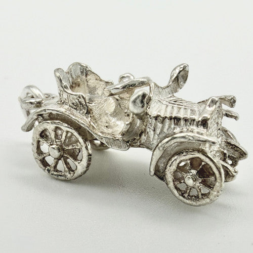Vintage 925 Sterling Silver Car Charm CA24-24