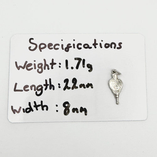 Vintage 925 Sterling Silver Fireside Bellows Charm CA24-31