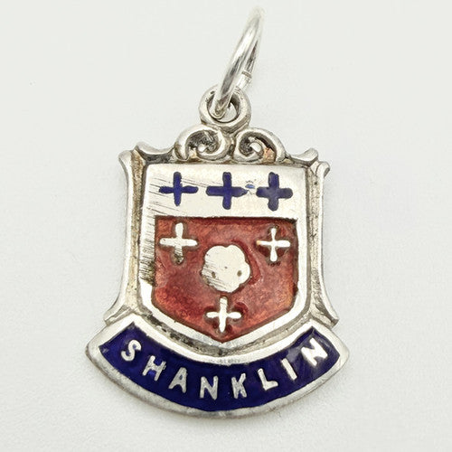 Vintage 925 Sterling Silver Shanklin Travel Charm CA20-25