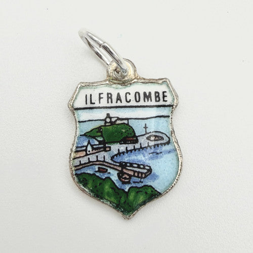 Vintage 925 Sterling Silver Ilfracombe Travel Charm CA21-49