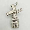 Vintage 925 Sterling Silver Windmill Charm CA22-6