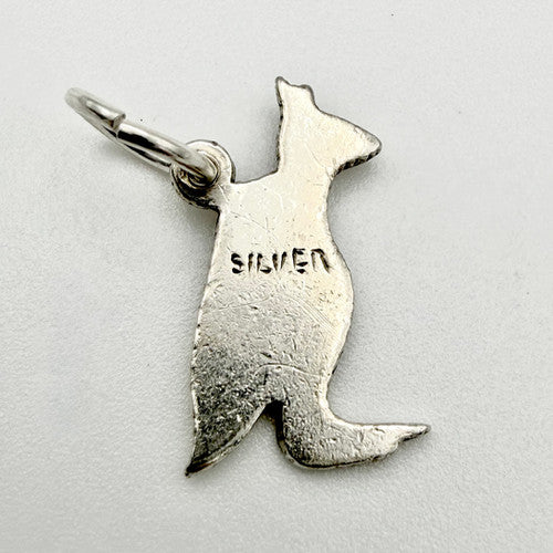 Vintage 925 Sterling Silver Kangaroo Charm CA20-43