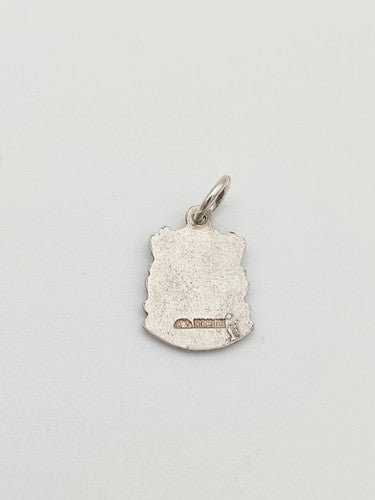 Vintage 925 Sterling Silver Bath Travel Charm CA13-96