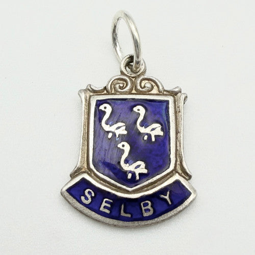 Vintage 925 Sterling Silver Selby Travel Charm