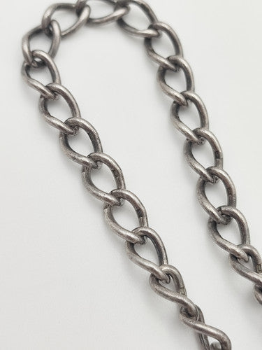 Vintage 925 Sterling Silver Curb Link Padlock Bracelet Bracelets-26