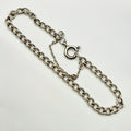 Vintage Solid 925 Sterling Silver Curb Bracelet Bracelet-55