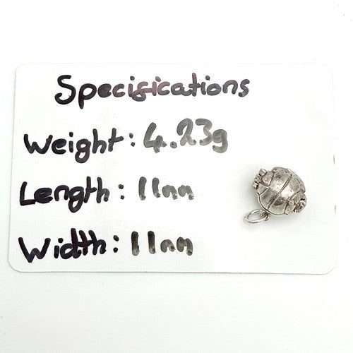 Vintage 925 Sterling Silver Football Charm CA26-32
