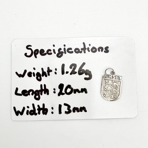 Vintage 925 Sterling Silver Jersey Travel Charm CA29-11