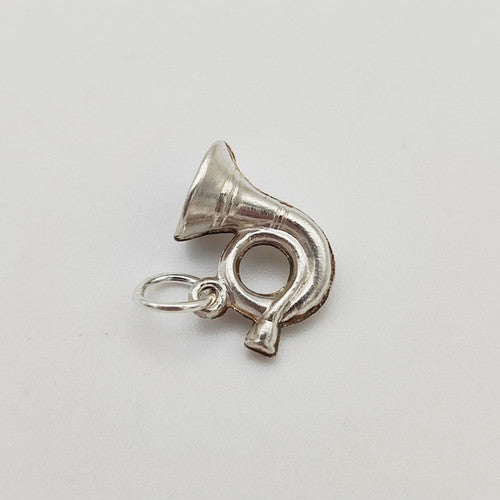 Vintage 925 Sterling Silver French Horn Charm CA19-5