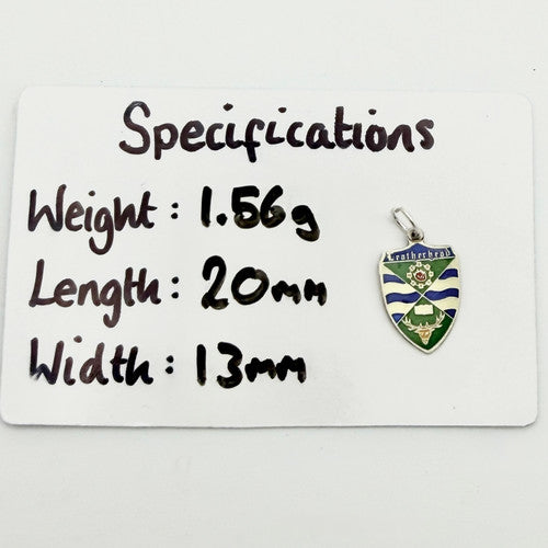 Vintage 925 Sterling Silver Leatherhead Travel Charm CA20-29