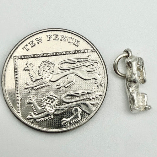 Vintage 925 Sterling Silver Monkey See Charm CA22-95