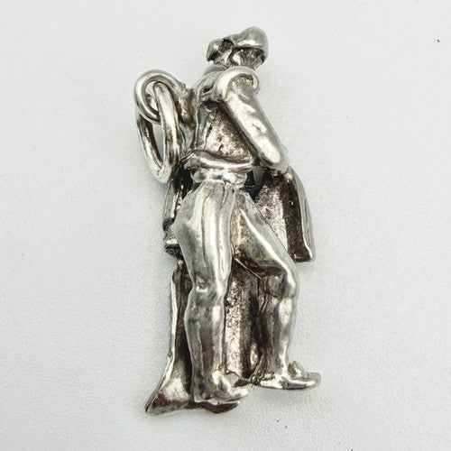 Vintage 925 Sterling Silver Matador Charm CA22-1