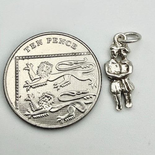 Vintage 925 Sterling Silver Married Couple Charm CA22-53