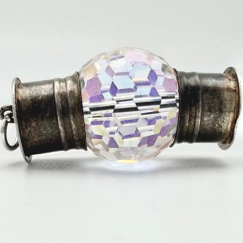 Vintage 925 Sterling Silver Lantern Charm CA23-24