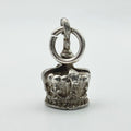 Vintage 925 Sterling Silver Crown Charm CA21-51