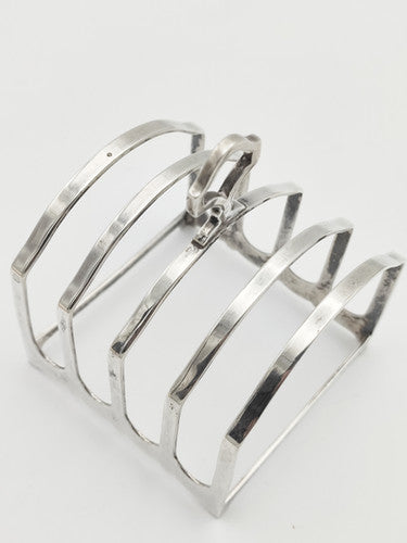 Vintage 925 Sterling Silver Toast Rack LOH2