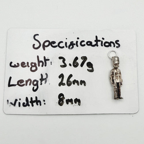 Vintage 925 Sterling Silver Palace Guard Charm CA21-1