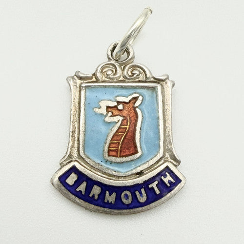 Vintage 925 Sterling Silver Barmouth Travel Charm CA20-17