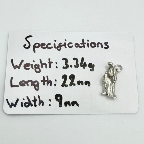 Vintage 925 Sterling Silver Matador Charm CA22-1