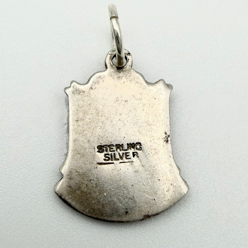 Vintage 925 Sterling Silver Barmouth Travel Charm CA20-17