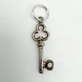 Vintage 925 Sterling Silver Letter O Key Charm CA29-23
