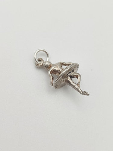 Vintage 925 Sterling Silver Ballerina Charm CA5-8