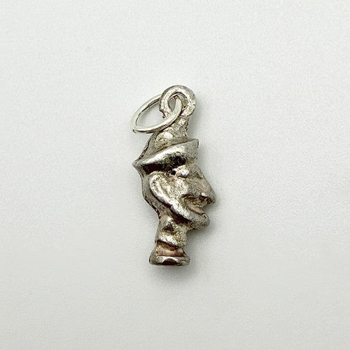 Vintage 925 Sterling Silver Jester Charm CA19-53