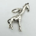 Vintage 925 Sterling Silver Giraffe Charm CA22-39