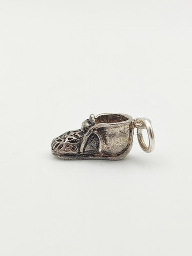 Vintage 925 Sterling Silver Shoe Charm CA14-27
