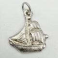 Vintage 925 Sterling Silver Boat Charm CA24-15