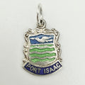 Vintage 925 Sterling Silver Port Isaac Shield Charm CA25-43
