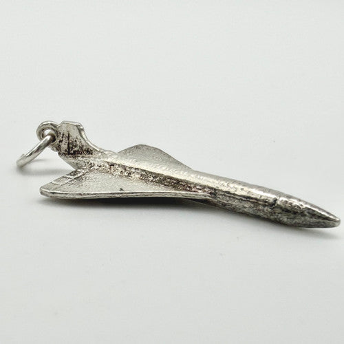 Vintage 925 Sterling Silver Aeroplane Charm CA24-5