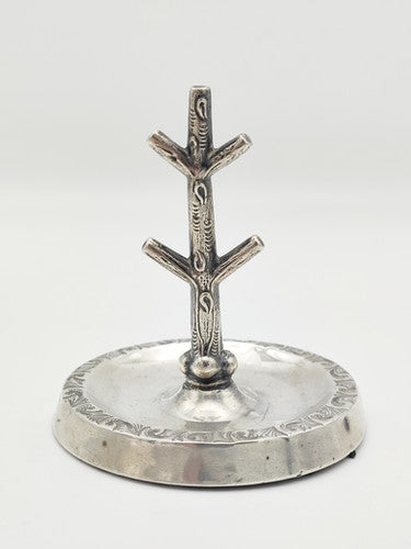 Vintage 925 Sterling Silver Ring Tree LOH4