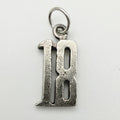 Vintage 925 Sterling Silver 18 Charm CA21-29
