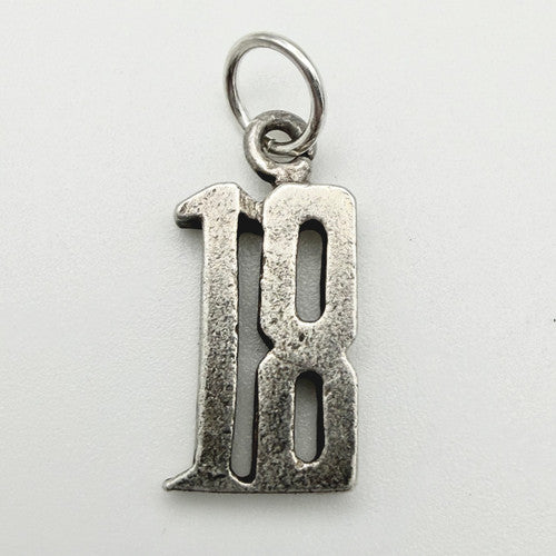 Vintage 925 Sterling Silver 18 Charm CA21-29