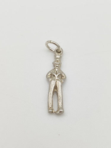 Vintage 925 Sterling Silver Uncle Sam Charm CA13-103