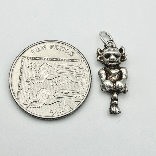Vintage 925 Sterling Silver Imp Charm CA20-61