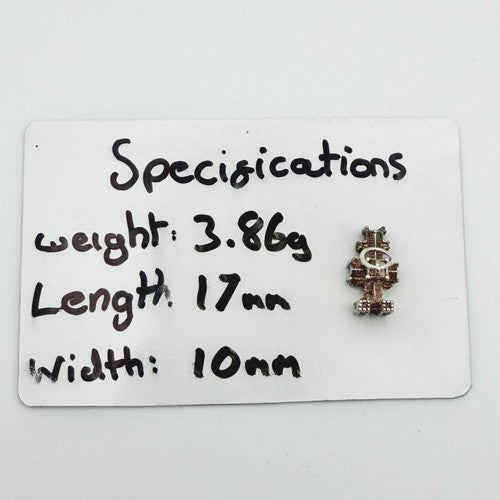 Vintage 925 Sterling Silver Westminster Abbey Charm CA21-30