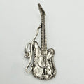 Vintage 925 Sterling Silver Guitar Charm CA24-65