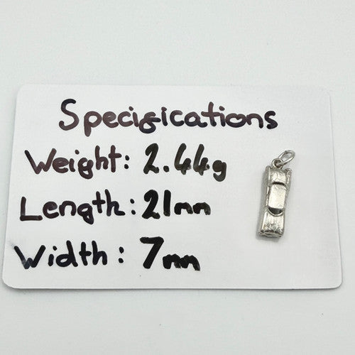 Vintage 925 Sterling Silver Car Charm CA22-31