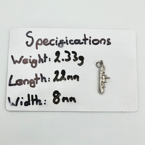 Vintage 925 Sterling Silver Boat Charm CA23-43