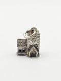 Vintage 925 Sterling Silver Church Charm CA13-106