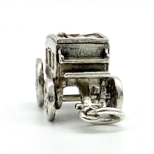 Vintage 925 Sterling Silver CHIM Carriage Charm CA26-41