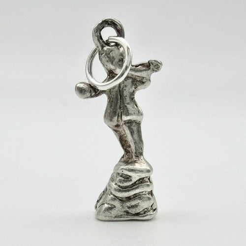 Vintage 925 Sterling Silver Pied Piper Charm CA21-23