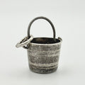 Vintage 925 Sterling Silver Bucket Charm CA20-74