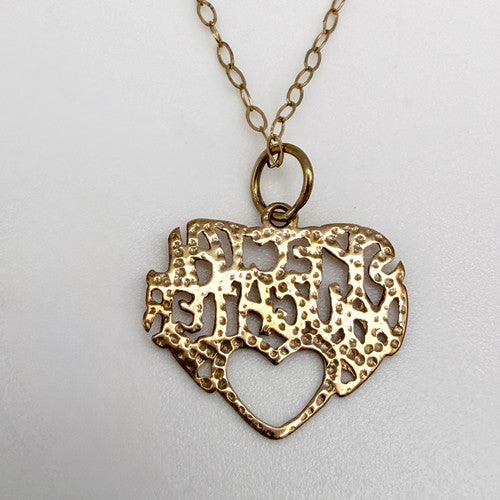 Vintage 9ct Yellow Gold Special Daughter Necklace PG84